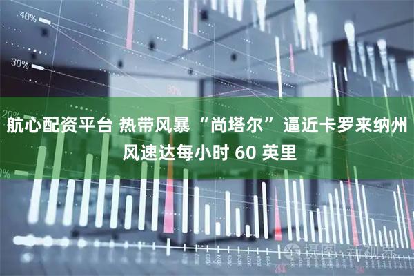 航心配资平台 热带风暴 “尚塔尔” 逼近卡罗来纳州 风速达每小时 60 英里